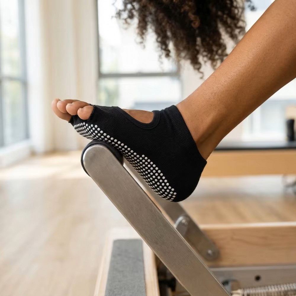 Calcetines de yoga sin espalda - Medias Para Pilates Y Yoga reseña y precio